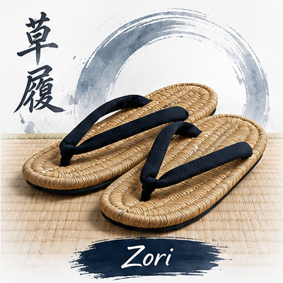 Zori, sandales traditionnelles japonaises